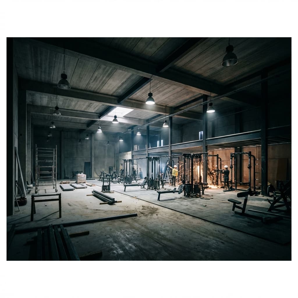 Gym construction overview
